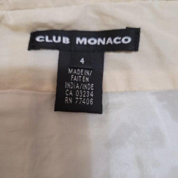 Club Monaco embroidered skirt size 4 - Picture 9 of 11